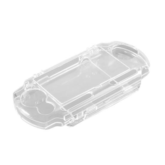 Game Console Faux Crystal Case Easy Installation Perfect Fitting Game Accessories Clear Faux Crystal Game Console Shell for PSP2000/3000
