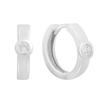 Silver Earrings with Cubic Zirkonia (2202189)