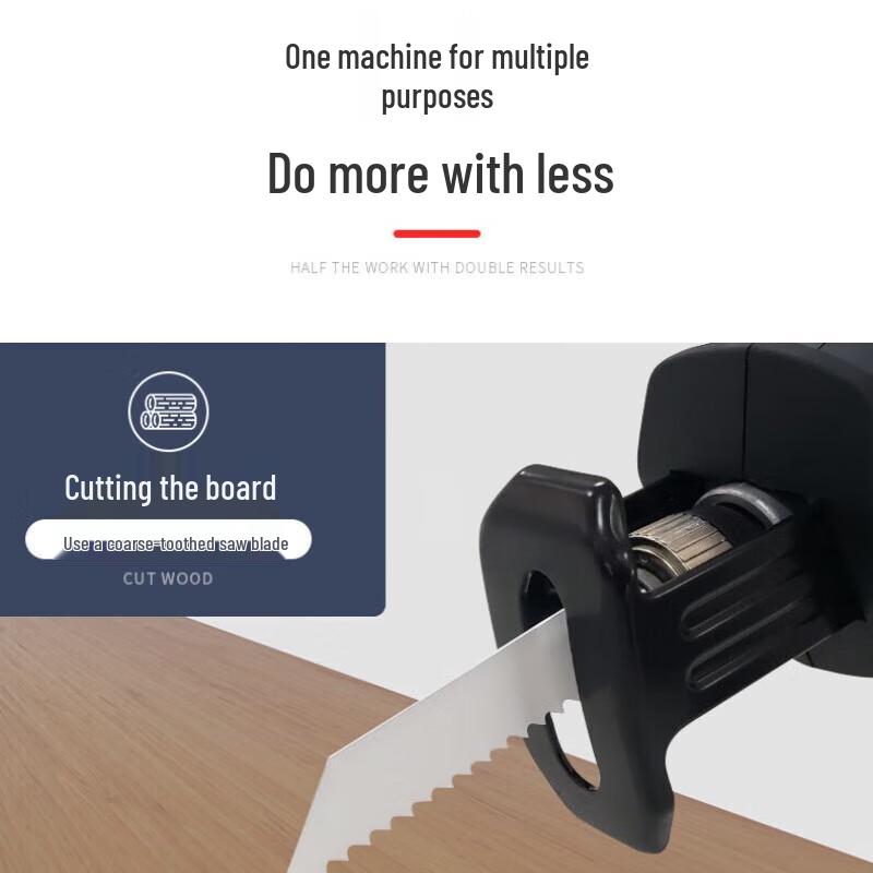 Dongcheng Cordless Reciprocating Saw CN plug (adapter included)