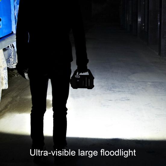 Camping Light Solar Operated Rechargeable Portable Multifunctional 6 Modes Adjustable Illumination Side Light