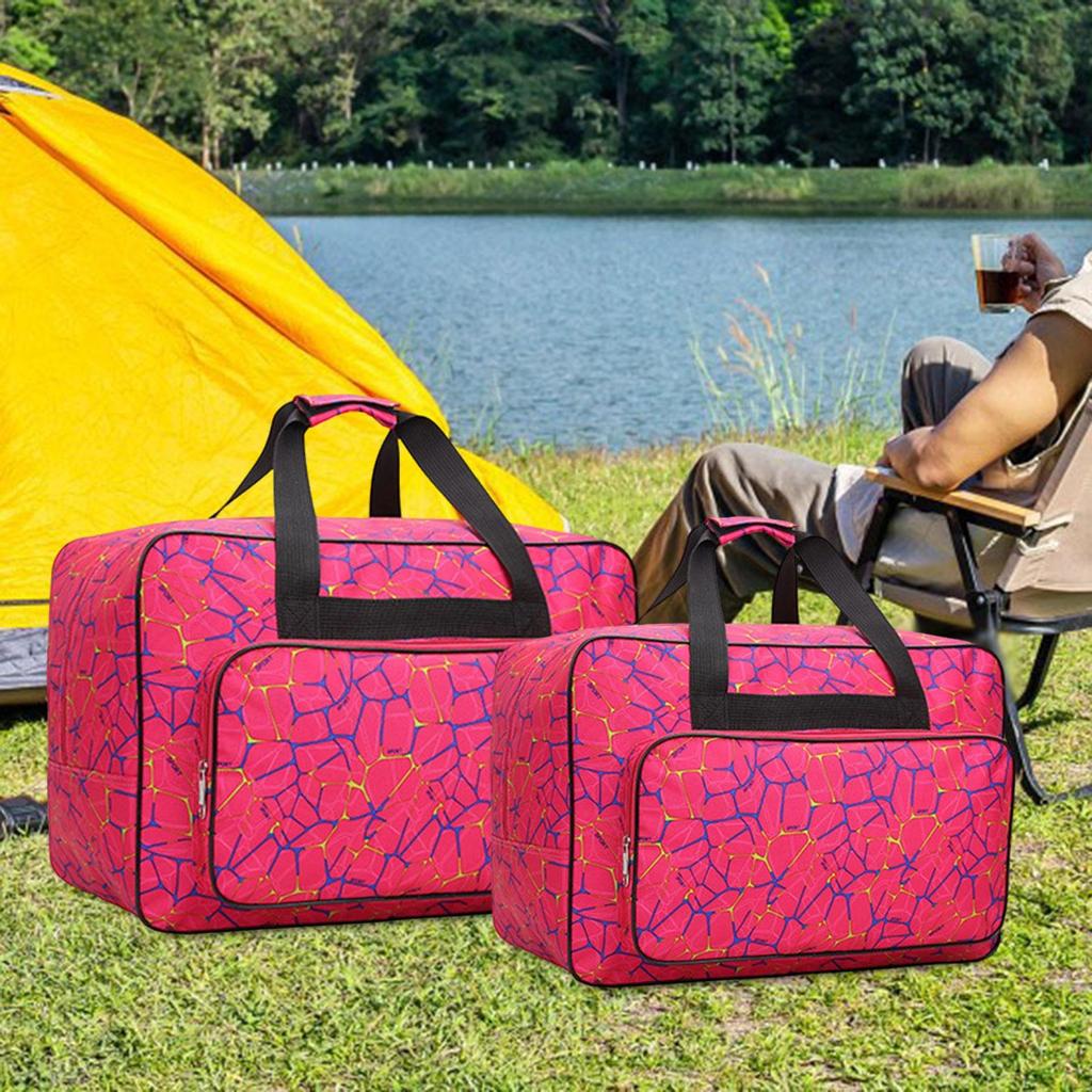 2Pcs Sewing Machine Bag Carrying Case Dustproof Yarn Storage Handbag