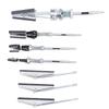 Cylinder Hone Tool Set 1 1 8in 2 Claws and 1 1 8in 2in 3in 3 Claws Cylinder Hone Deglazer with 4in Honing Stones