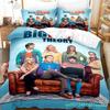 The Big Bang Theory Bedding Set Single Twin Full Queen King Size Bed Set Aldult Boys Bedroom Duvetcover Sets 3D Print Anime