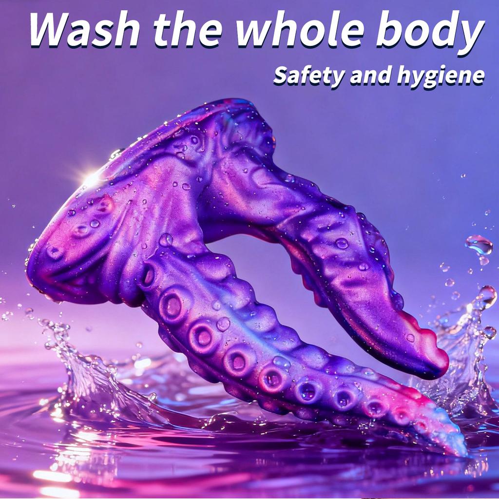 Alien Animal Penis Double Headed Masturbator Silicone Double Tentacle For Two Men And Women In The Backyard Adult Sexual Products
