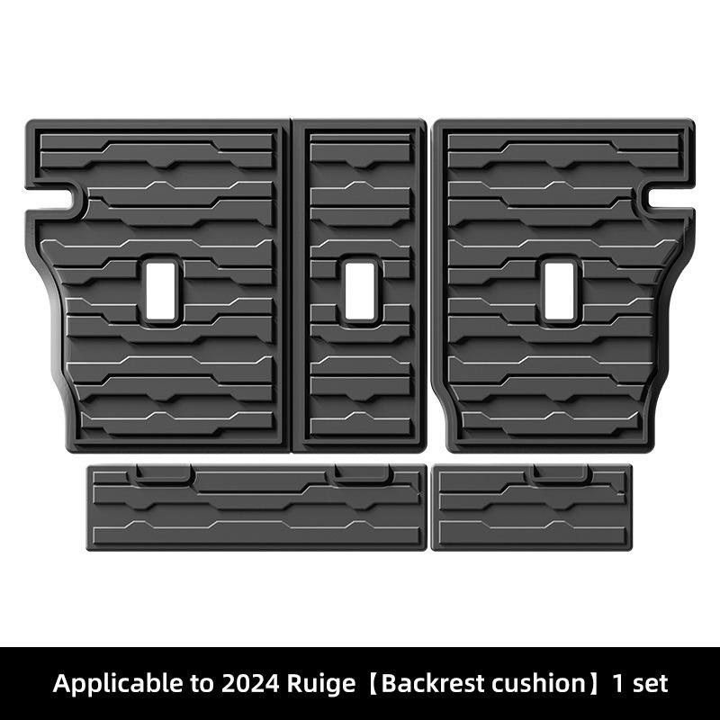 Eco-Friendly TPE Floor Mats and Seat Back Mats for 2024 Cadillac Lyriq