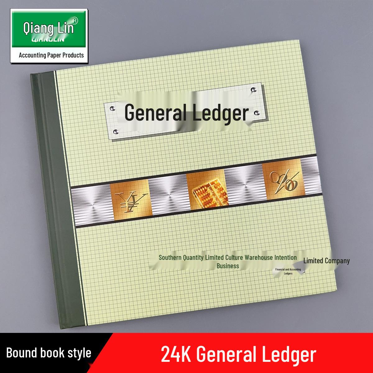261-DB Colored Page Ledger size 1