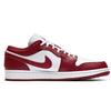 Air Jordan 1 Low Gym Red Men Sneakers White 553558-611