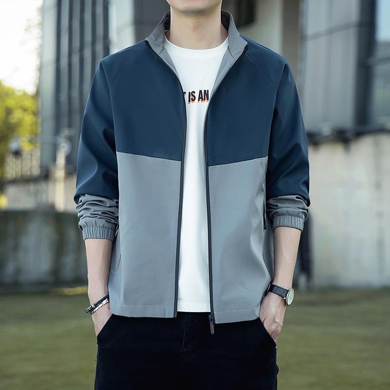 Men's Spring New Korean Style Casual Baseball Uniform Men's Casual Sports Jacket