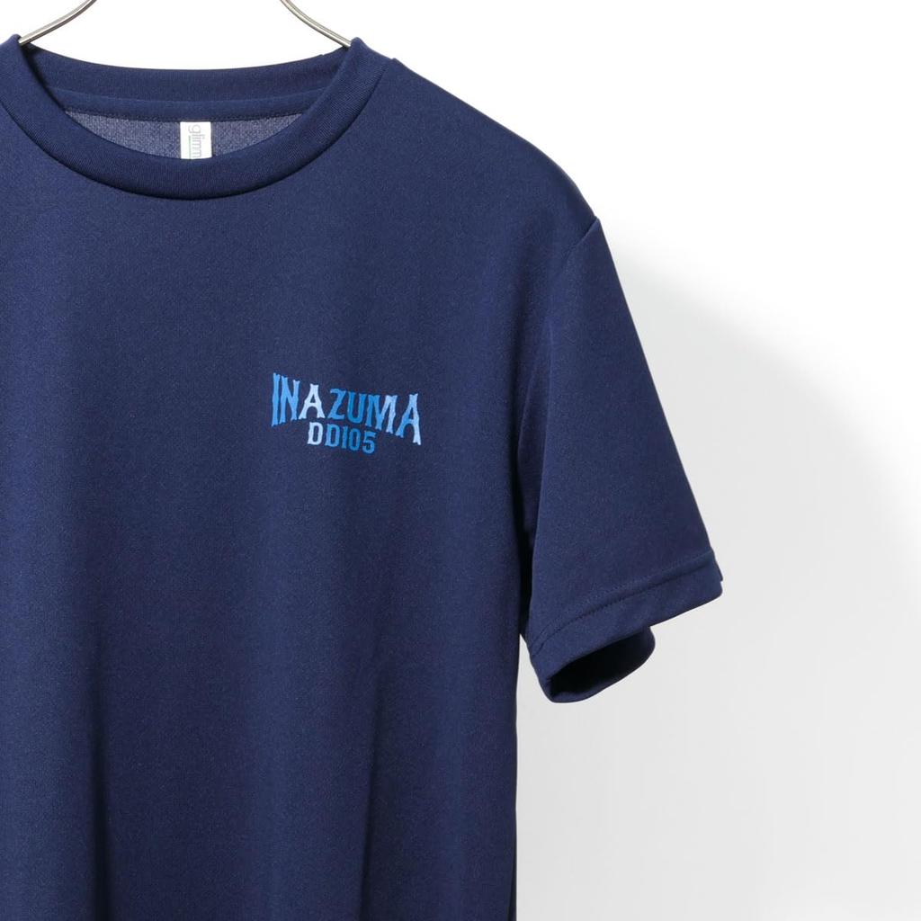 Fuji Uniforms - Self-Defense Force Goods (Escort Ship Inazuma) JMSDF Quick-Drying Short Sleeve JMSDF Raijin Inazuma (NV, 5L)