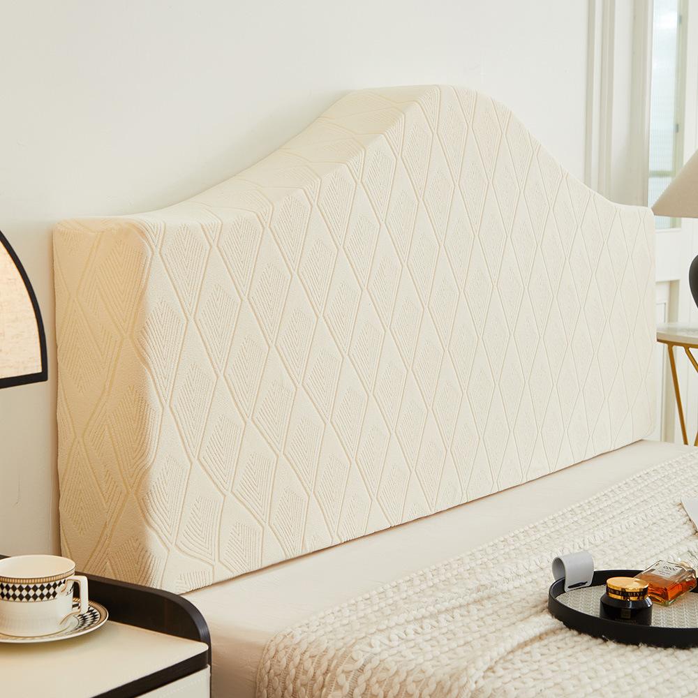 2026 New Full Wrap Headboard Cover Four Season Universal Stretchable Protector Slipcover Multiple Colors for Bedroom Furniture