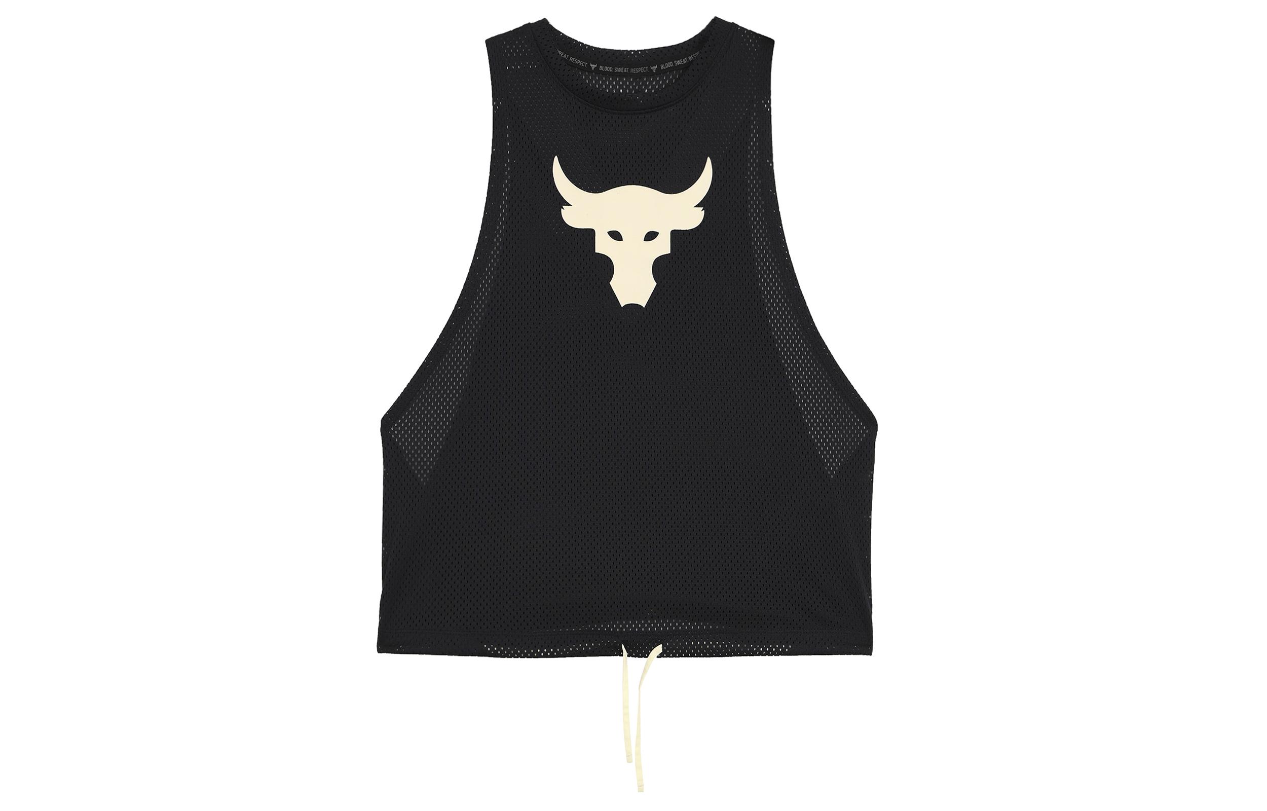 Under Armour Project Sleeveless Sports Shirts Women s Black 1369968-001 L