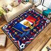 World Cup Football Pattern Square Carpet,Area Rug,Carpet Rug for Living Room Bedroom Sofa Playroom Decor,Non-slip Floor Mat,Holiday Birthday Gifts
