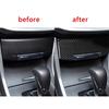 2Pcs Carbon Fiber Interior Central Storage Box Cover Trim For Honda Accord 13-17