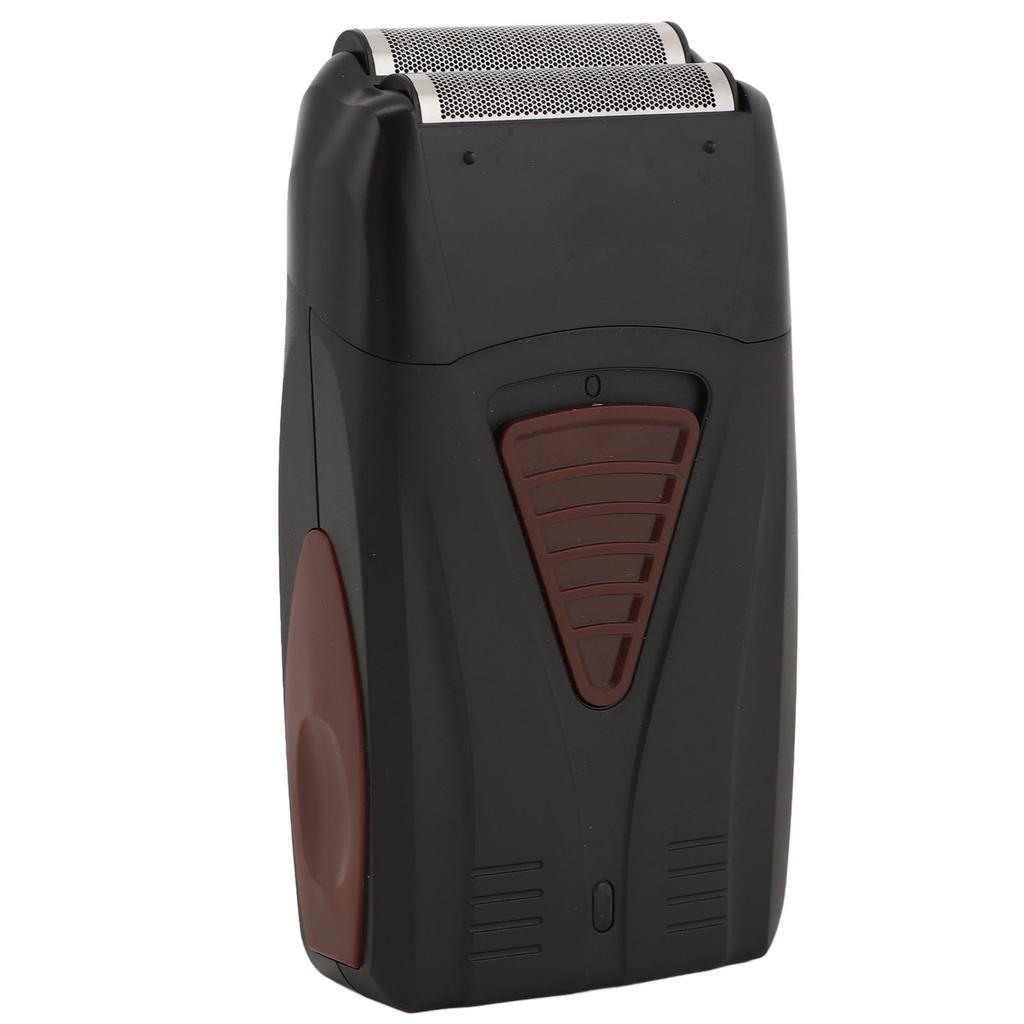 Electric Foil Hair Trimmer for Men Double Foil Head USB Rechargeable 600mAh Battery Quick Shaving Co