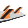 3 Pieces/set Surfboard Fin Set FCS Fin Green Fiberglass Surfboard Fin Fins In Surfing