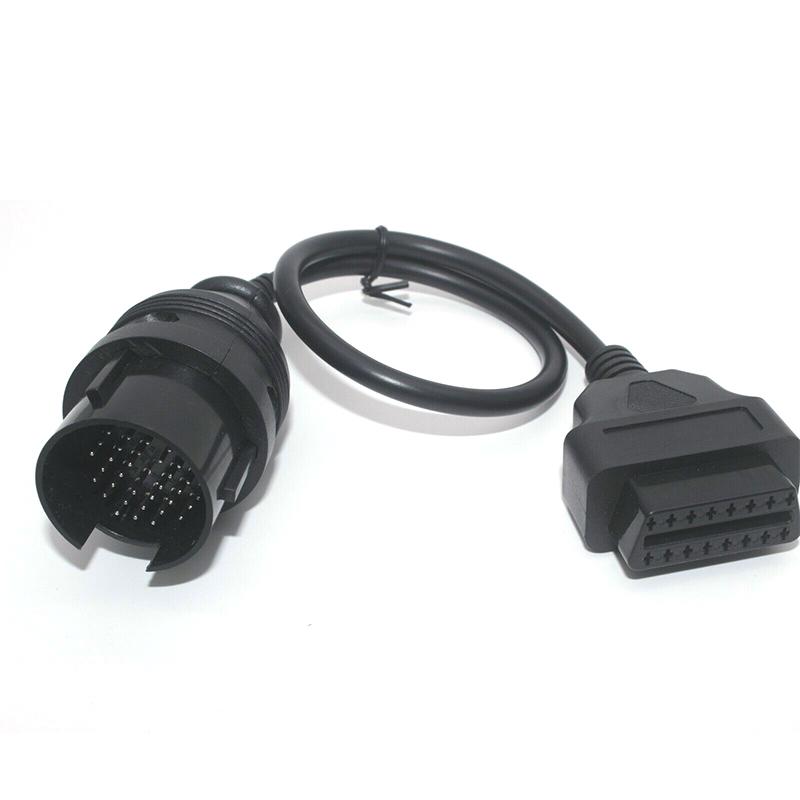 Диагностический разъем OBD1 на OBD2 Адаптер-переходник 38-контактный OBDI Кабель-преобразователь для Mercedes Benz Диагностический кабель автомобиля Адаптер
