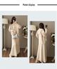 Women's Autumn/Winter High-End Knit Set: Tassel Shawl, Sweater & Skirt.