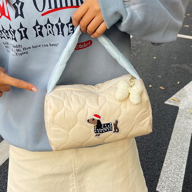 Diabetic Dog Handbag With Cotton Material And Large Capacity For Daily Use