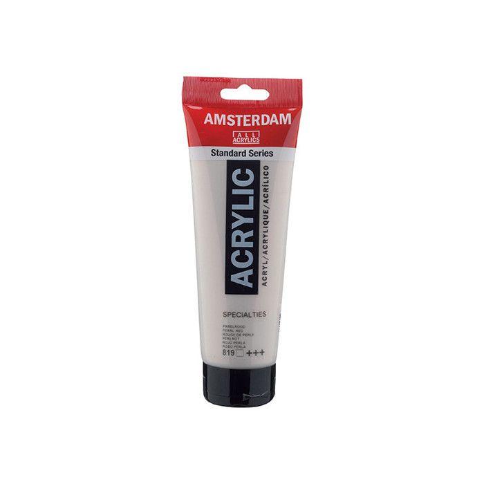 Acrylic Paint In Tube - Pearl Red - 819 - Amsterdam - 250ml