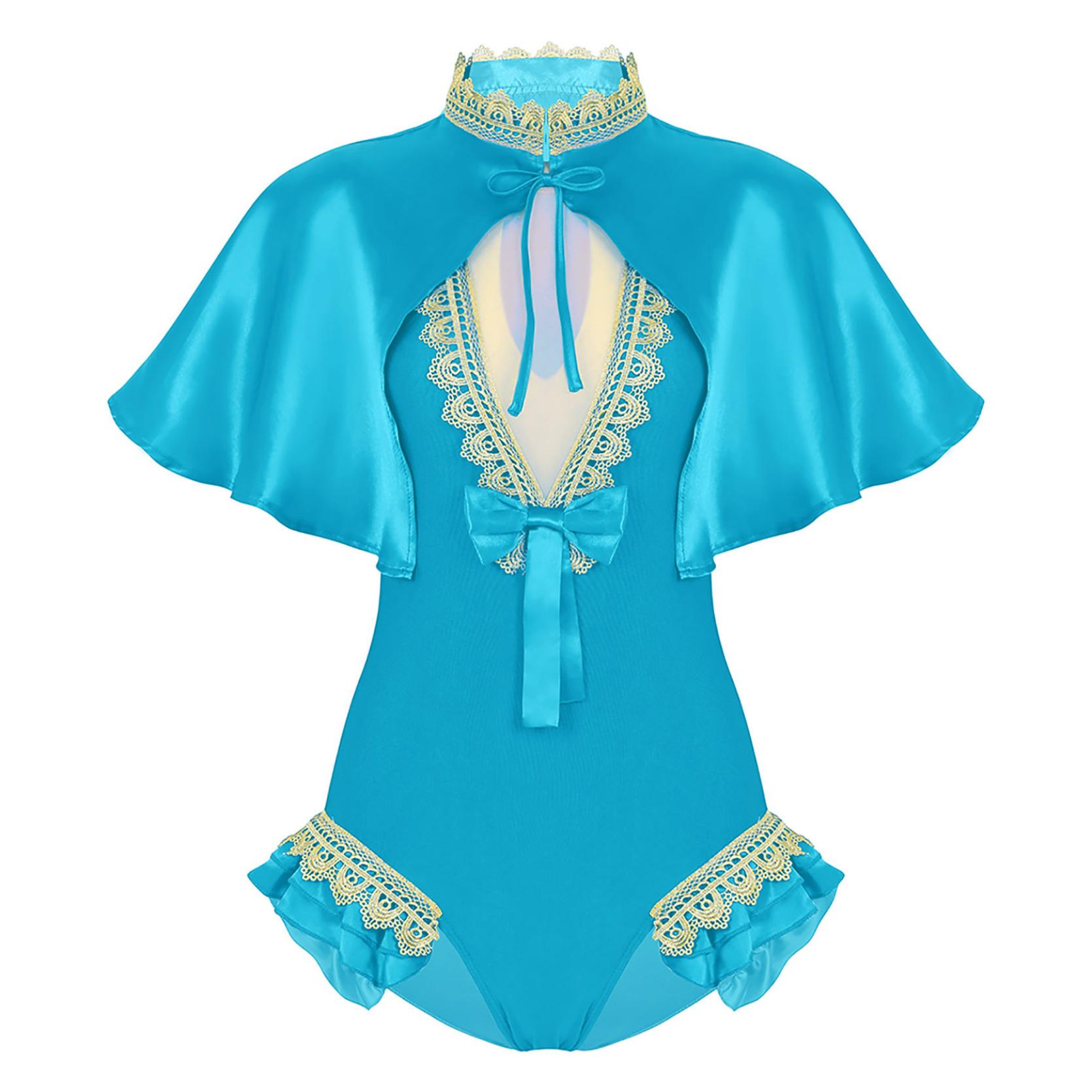 

Женский костюм для девочек на Хэллоуин, косплей, трико, нарядное платье M озеро зеленый