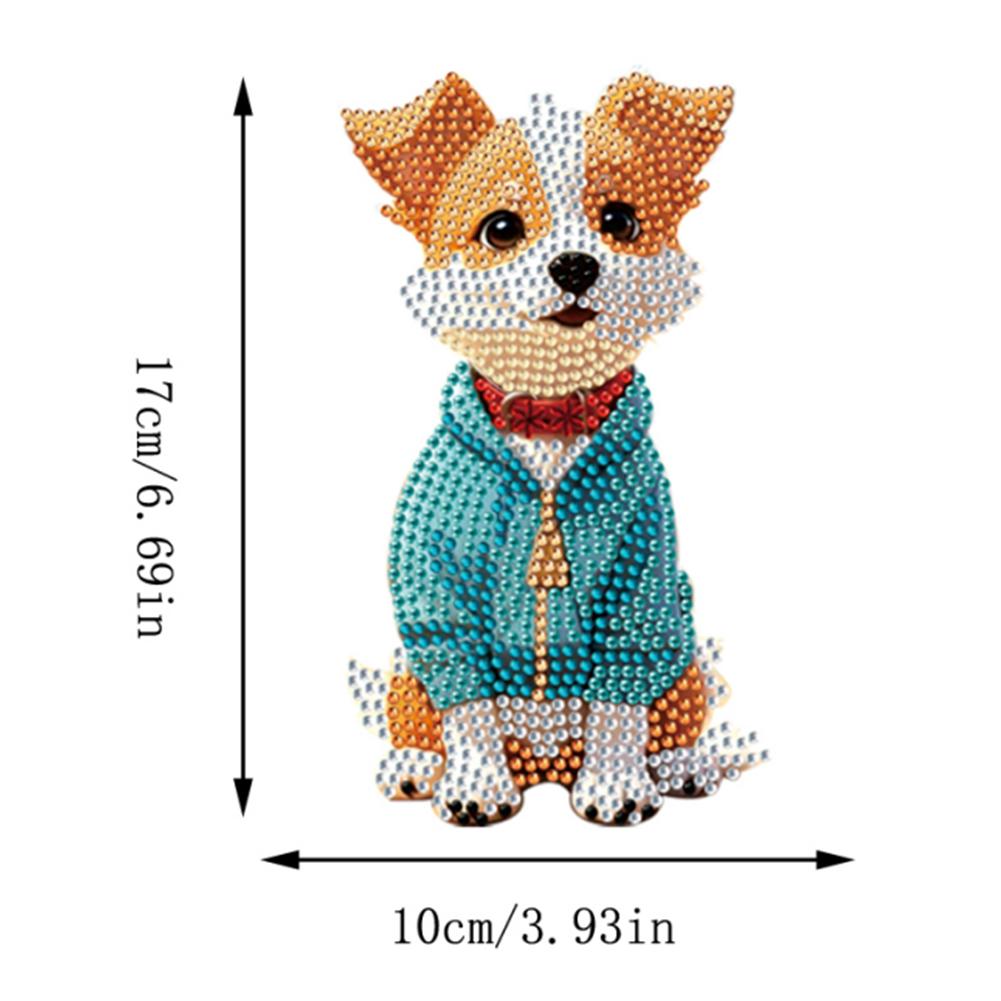 Acrylic 2D/Flat DIY Shake Head Diamond Painting Tabletop Ornaments Kit Diamond Painting Desktop Decorations for Adults Beginner