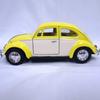 1967 Classic Beetle Ivory Door Toy Yellow 132 Pull-Back [KiNSMART]