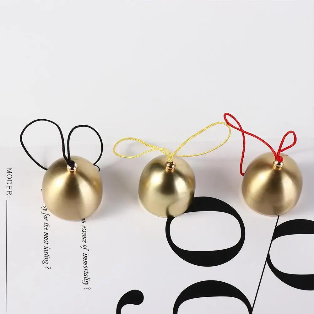 Clear Sound Brass Bells Bell Crafts Loud Thickened Christmas Door Bell Mini Metal Wind Chime Christmas Tree