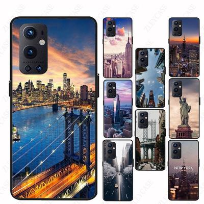 For OnePlus Nord N10 N100 Case CE 5G Funda NEWYORK CITY Silicone Cases for One Plus 6 5T 6T 7T 8T 8PRO 9PRO Phone Cover Coque