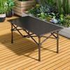 Outdoor Portable Folding Table & Chair Set with Storage Bag - Lightweight Alloy Camping Furniture