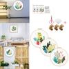 3Sets Beginner Embroidery Set Flower Embroidery Set for Adult with Instruction Pattern Hoop Thread Scissors and Needle