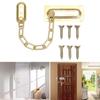 Metal Door Bolt Protector Hardware Chain Locks Anti-theft Chain Security Door Chain Slide Catch