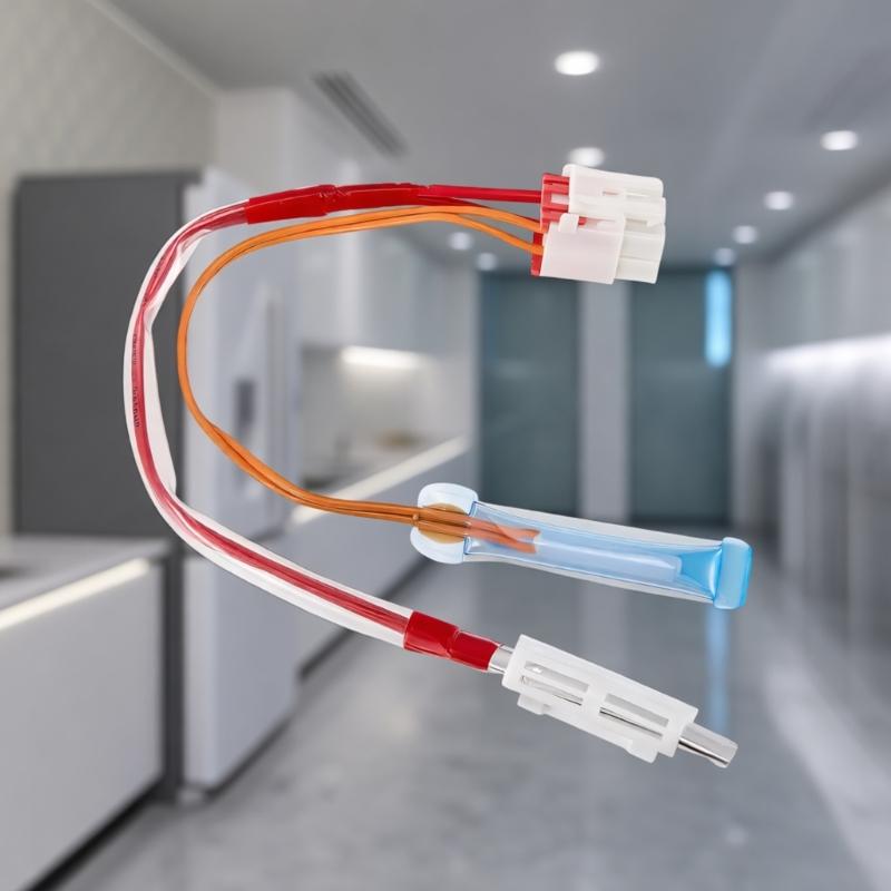 Einfache Installation Kühlschrank Temperatursensor Haushaltsgeräteteil für einfache Einrichtung und genaue Temperaturregelung