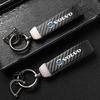 Car Carbon Fiber Style Keychain Microfiber Leather Key Chain For Volvo Xc60 Xc90 V40 V60 S60 V50 V90 S80 C40 XC40 V70 Rdesign