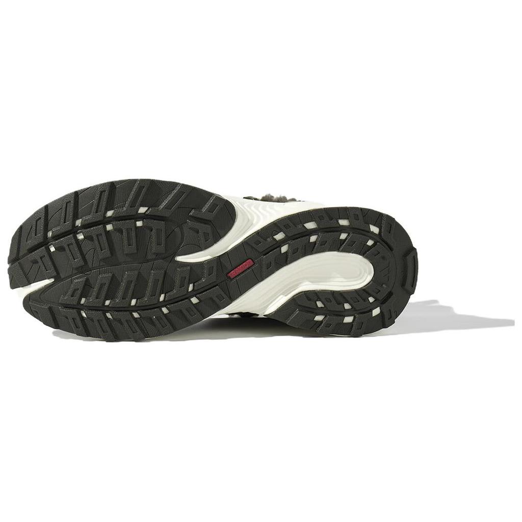 Adidas Roam Wander Mid N Fleece Comfortable Durable Warm Grip High-Top Hiking Shoes Men Hiking Shoes Green Brown JS3428