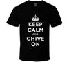 Keep Calm-black T Shirt
