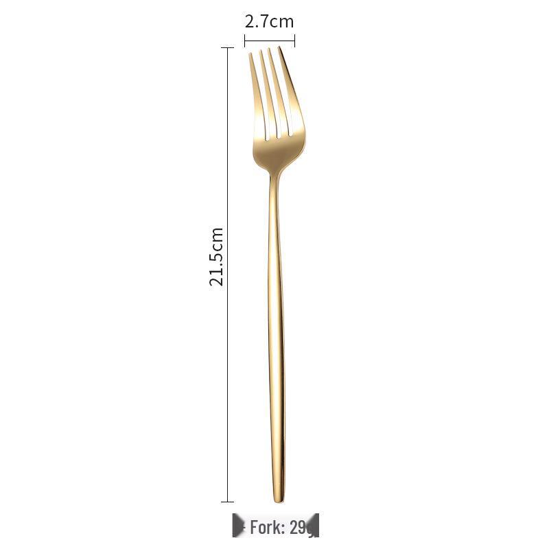 European High-Value Stainless Steel Tableware Set: Portuguese Knife, Fork, and Spoon for Hotels and Western Dining