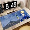 XXL Game Mousepad FateGrand Order Saber Anime Mouse Pads Keyboard Pad Office Accessorie Computer PC Gaming Nonslip HD Desk Mat
