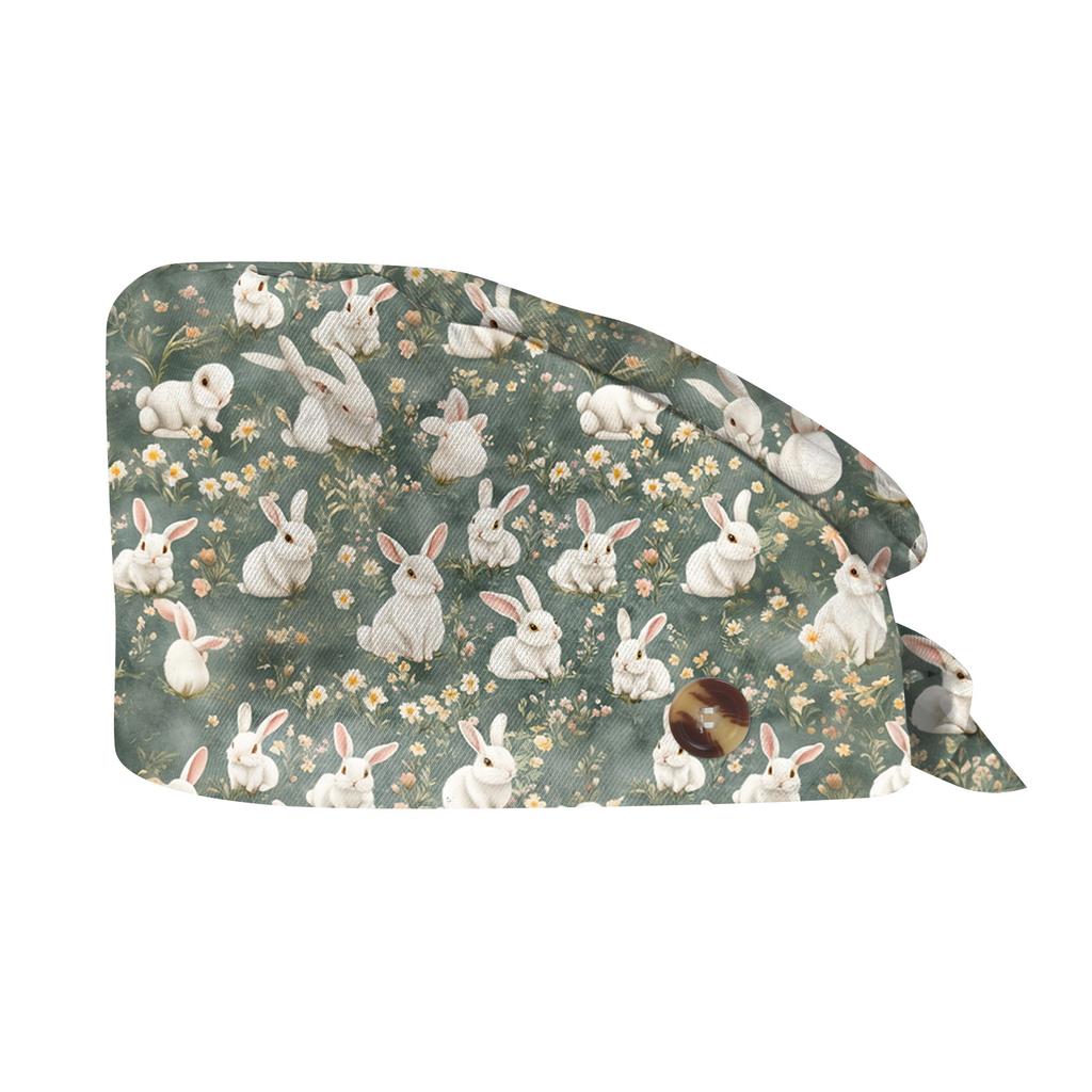Fashion  Print Work Hat Casual Wash Hat Bag Cap