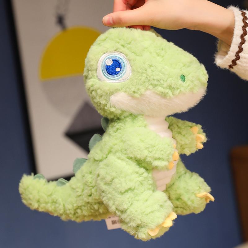 Squishy Dinosaur Plush Toy Soft Cartoon Big Eyes Dino Plush Doll Kawaii Animal Kids Birthday Gifts Stuffed Hug Pillow Cushion
