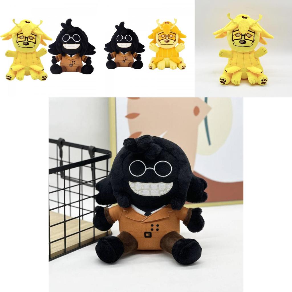 Adorable Regretevator Split Bive Plush Snailman Stuffed Animal Toy With Short Plush