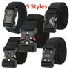 5 Styles The New Men's Belt 125cm Buckle Belts Nylon Braided Lightweight Breathable Daily Commuter Men's Belt