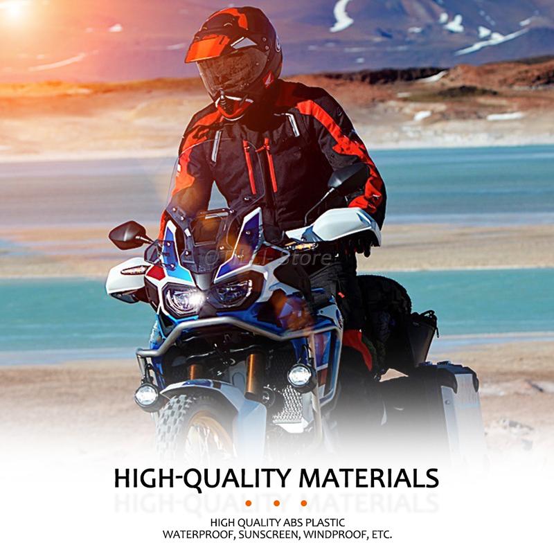 New Motorcycle For Honda CRF1000L Africa Twin Adventure Sports Upper Wind Deflectors Visor Kit CRF 1000 L Windshield Windscreen