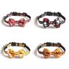 Halloween Collar for Cat Pet Breakaway Collar Suit for Dog Neck Decors Elegant Cat Collar with Castle Cobweb Rose Skull