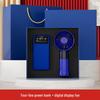 Digital Display Coffee Cup & Handheld Fan Business Gift Set for Leaders & Colleagues - Customizable with Logo