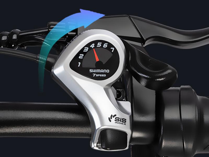 Vélo Électrique YVY 20"Fat Moteur 1000W 48V 15AH Ebike de Ville Autonomie Max 80Km Charge 150Kg Noir C20 Lite