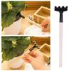 3pcs Mini Garden Tools Set Portable Shovel Tools Shovel Rake Spade Garden Plant Tool Set with Wooden Handle Kids Outdoor Tools