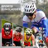 6 Pairs of Men's and Women's Fashionable Sports Glasses - Lightweight PC Frame, UV Resistant, Durable, Anti Glare, High