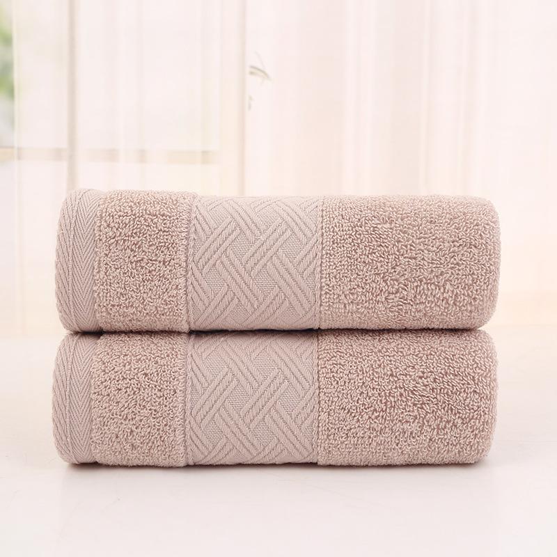 Wholesale cotton towels are soft and absorb water without shedding hair. Household bathing, pure cotton adult face towels.