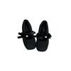 French Temperament Gentle Small Fragrance Mary Jane Spring and Autumn Retro Inner Height Increase 4CM Bow Pearl Single Shoes Women