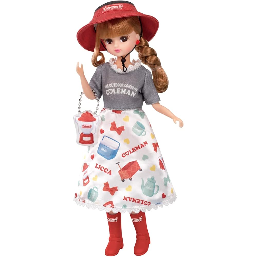 

Takara Tomy Licca-chan Doll LD-09 Camping Outfit Playset Toy for Ages 3 and Up